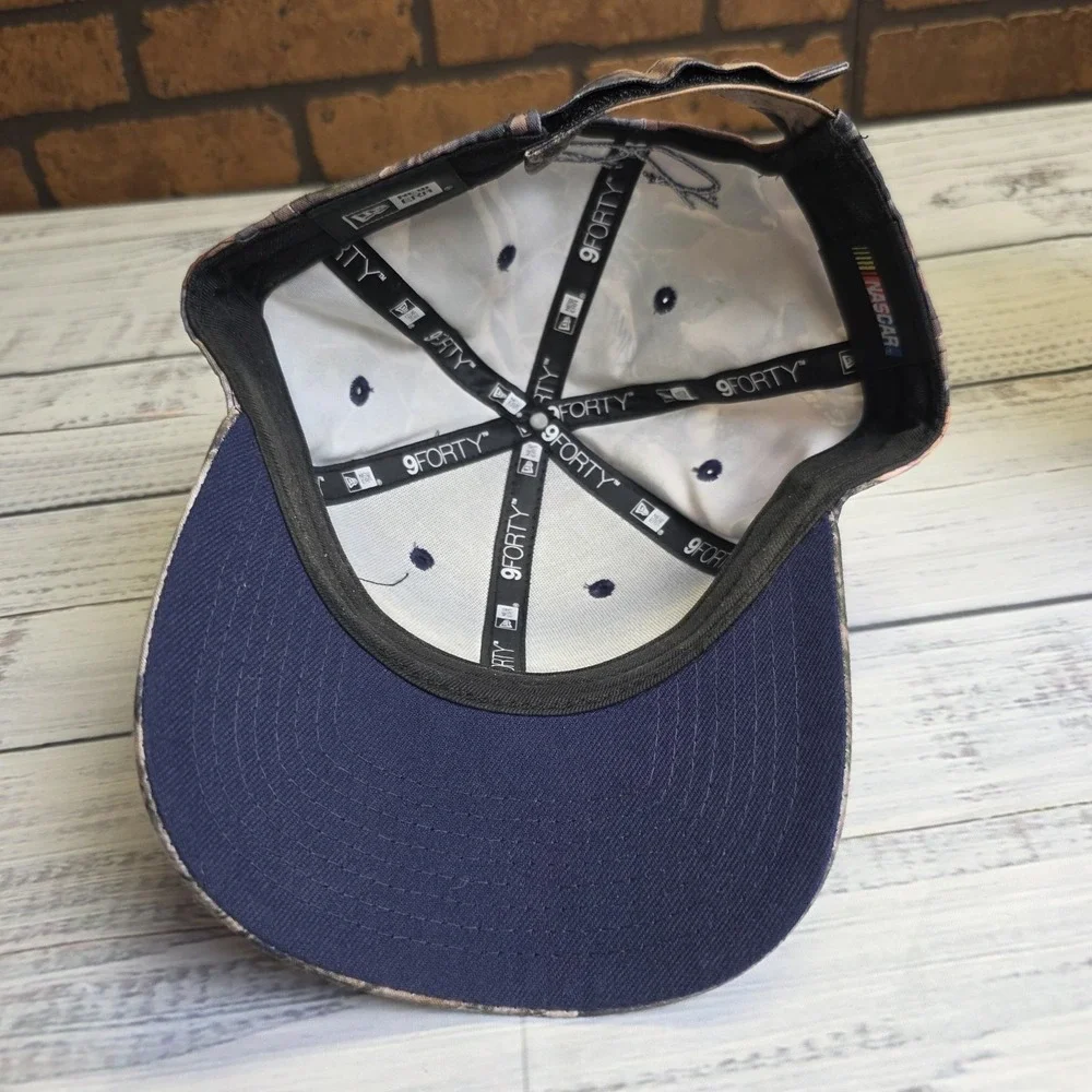 NEW ERA 9Forty Kanati Camo 48 Jimmie Johnson Cap Adjustable NASCAR Hat Flag‎